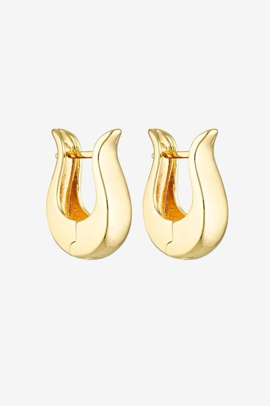 Porter Jewellery Mona Hoops - Gold