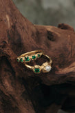 By Charlotte Moonlit Tides Ring - Gold