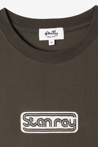 Stan Ray Moto EMB Tee - Washed Black