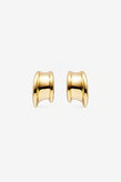 By Charlotte Muse Small Hoops - Gold