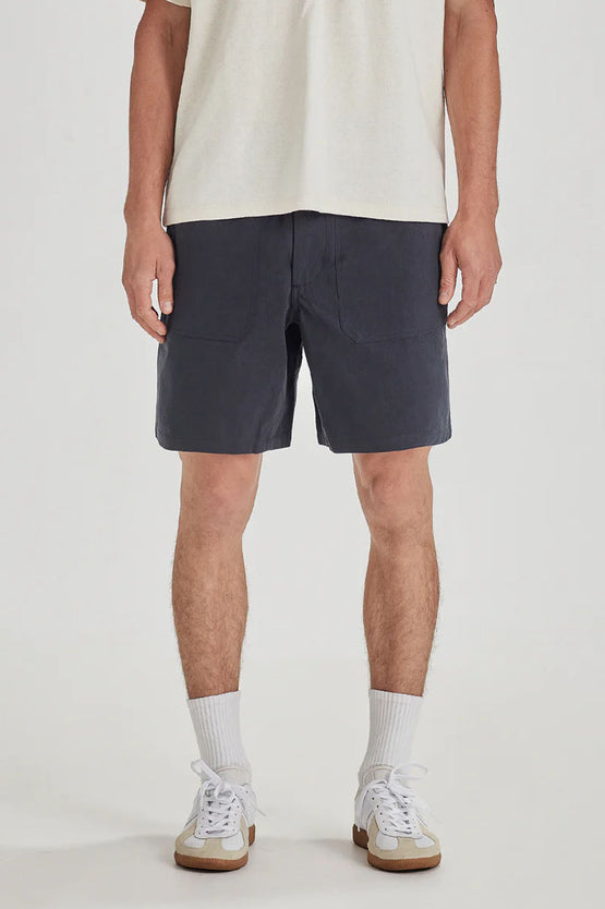 Commoners Drill Utility Shorts - Navy