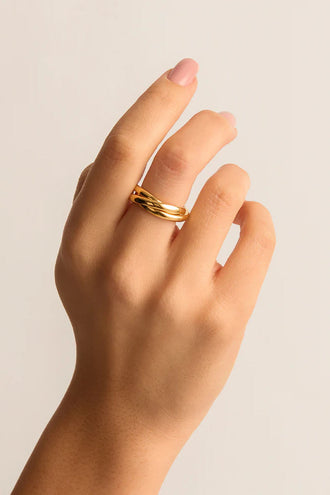 By Charlotte Now & Forever Ring - Gold