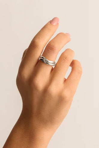 By Charlotte Now & Forever Ring - Silver