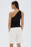 Assembly Orchid One Shoulder Top - Black