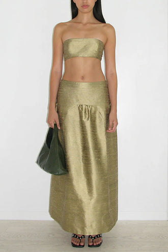 Paloma Wool Pallon Skirt - Gold