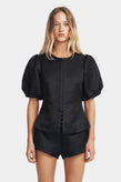 Hansen & Gretel Pellegrino Top - Black