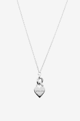 Stolen Girlfriends Club Love Chain Pendant Necklace - Silver