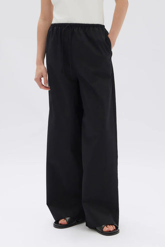 Assembly Philipa Poplin Pant - Black