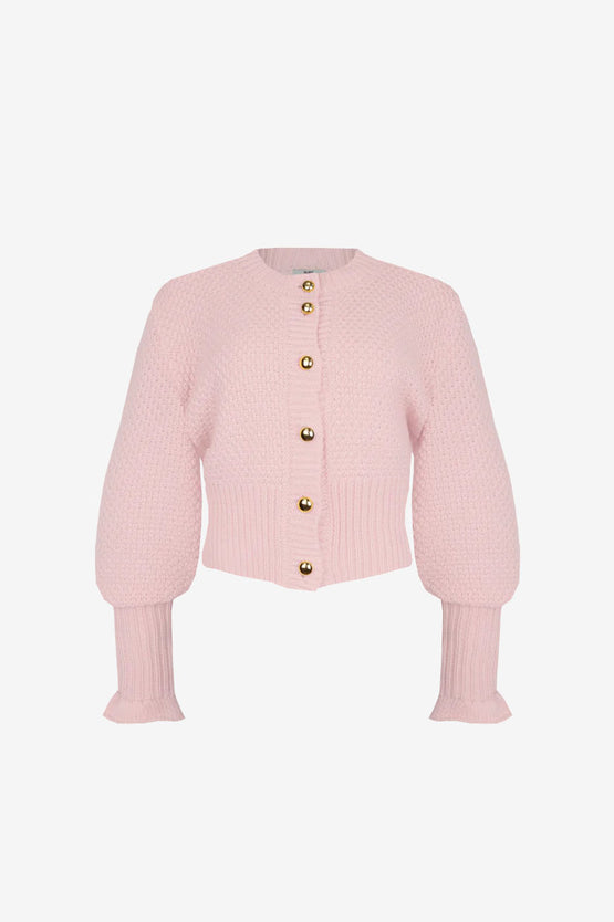 Ruby Matilda Cotton Cardigan - Pink