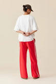 Ruby Corvette Trouser - Red Pink