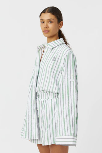 Camila and Marc Pisces Shirt - Grass Green