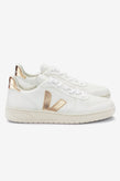 Veja V-10 Leather - White Platine