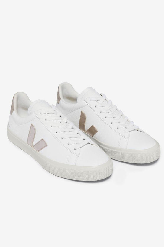 Veja Campo Chromefree Leather - White Platine