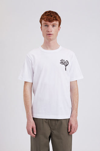 Norse Projects Holger Poppy T-Shirt - White