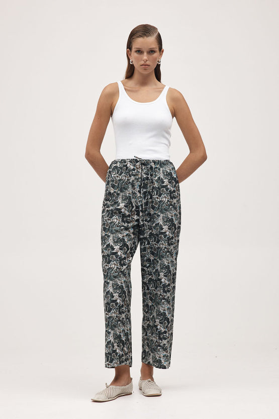 Marle Renee Pant - Flora Marble