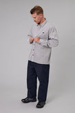 Just Another Fisherman Boxy Ripple Shirt - Grey