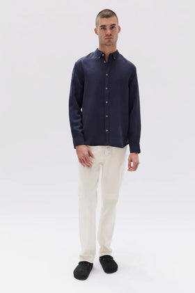 Assembly Rosco LS Shirt - True Navy