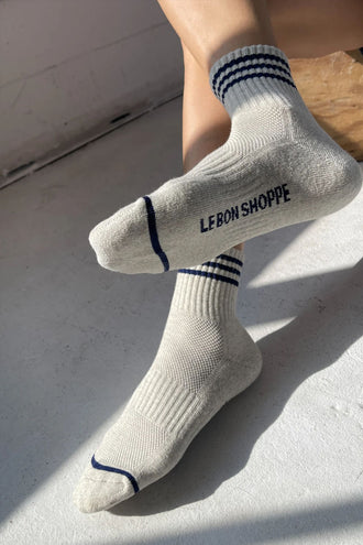 Le Bon Shoppe Girlfriend Socks - Sailor