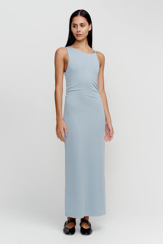 Ownley Samara Midi Dress - Sky