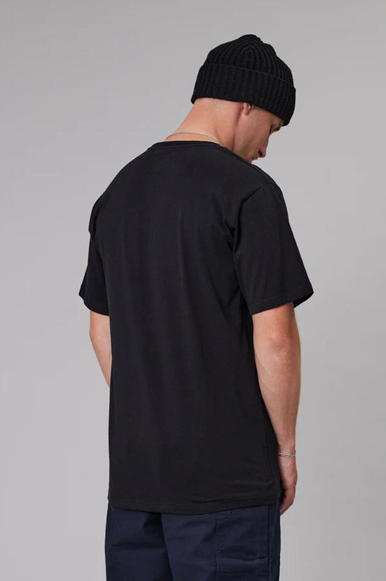 Just Another Fisherman Logo Sea Tee - Black