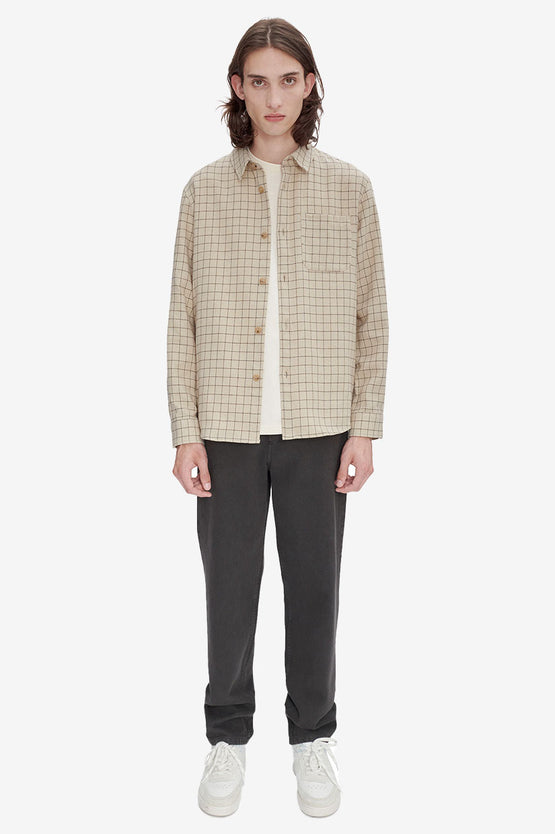 A.P.C M Surchemise Trek Shirt - Ecru