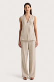 Faithful The Brand Sanne Pant - Oatmeal