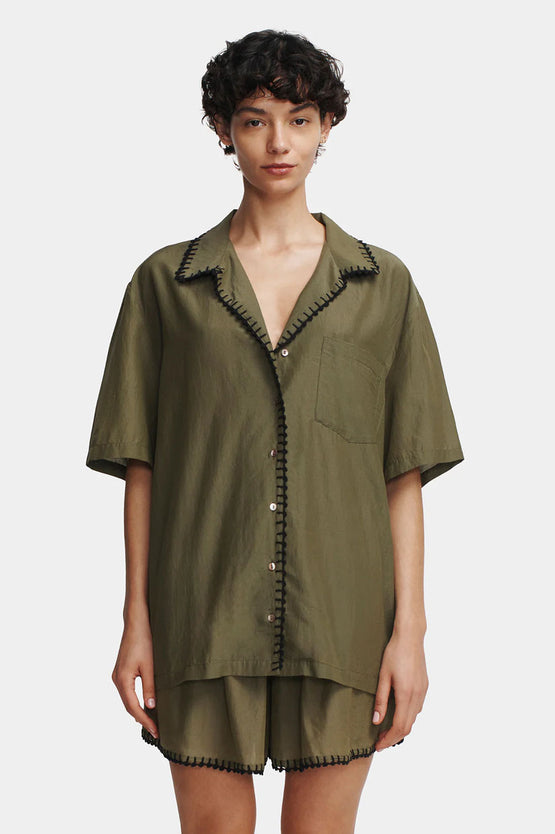 Hansen & Gretel Semi Shirt - Olive