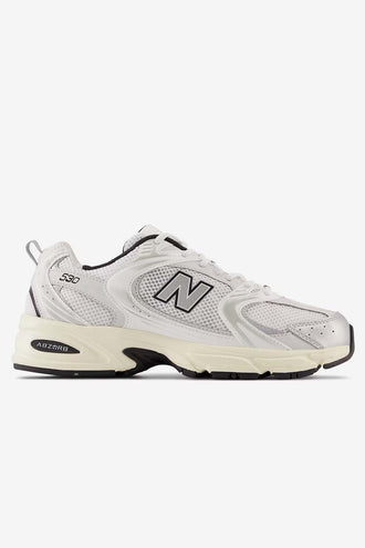 New Balance MR530TA - White With Silver Metallic