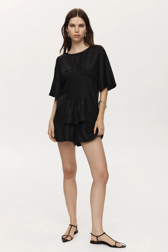 Marle Tabitha Top - Black