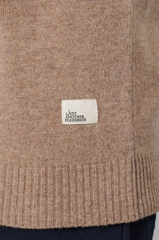 Just Another Fisherman Merino Sea Crew - Tan