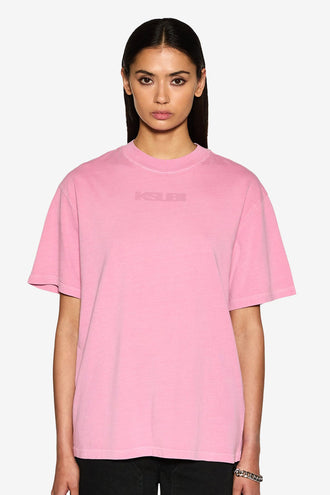 Ksubi Soft Oversized SS Tee Hyper - Pink