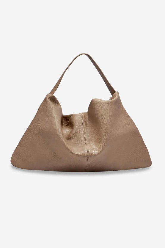 Brie Leon Harlow Slouch Mono Tote - Stone