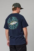 Just Another Fisherman Trev Tee - Navy