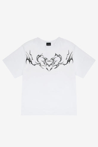 Boiler Room Tribal T-Shirt - White