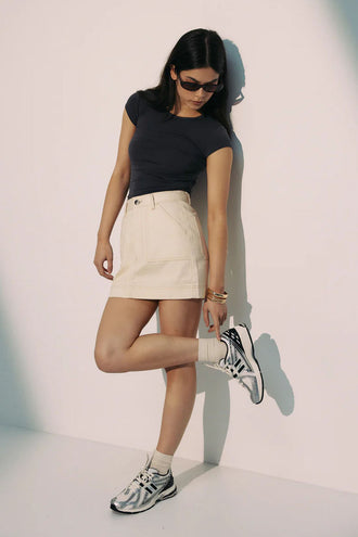 Commoners Utility Skirt - Ecru