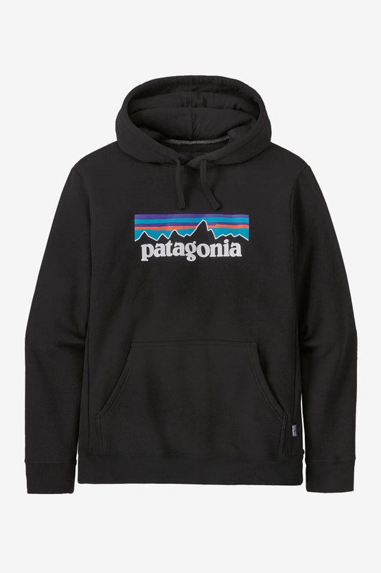 Patagonia P-6 Logo Uprisal Hoody - Black