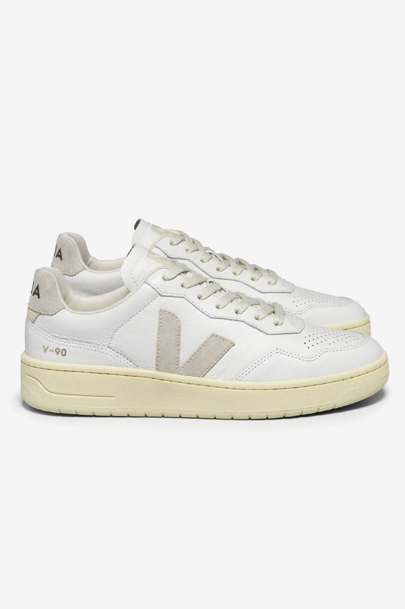 Veja V-90 OT Leather - White Natural