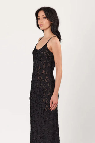 Remain Willow Slip Dress - Black