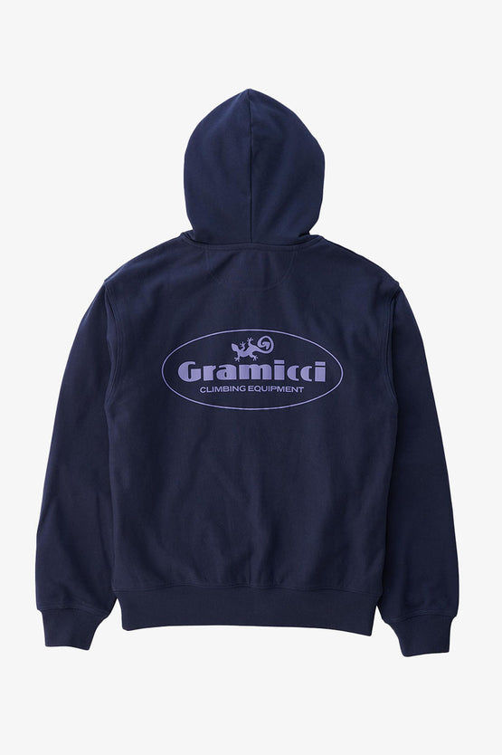 Gramicci Climbing Equipment Zip Hood - Navy