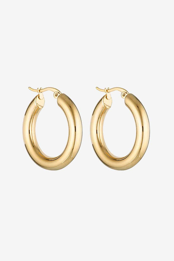 Porter Jewellery Everyday Hoops 30MM - Gold