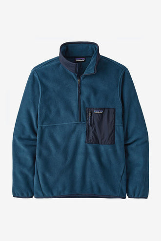 Patagonia Microdini 1/2 Zip PO - Tidepool Blue