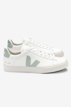 Veja Campo Chromefree Leather - White Matcha