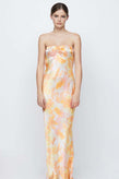 Bec & Bridge Indi Strapless Maxi - Floral Haze