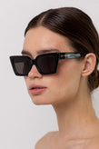 Lu Goldie Lucia Sunglasses - Black