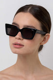 Lu Goldie Lucia Sunglasses - Black